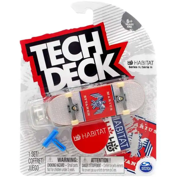 Tech Deck Series 11 Habitat 96mm Mini Skateboard [Marius Syvanen]