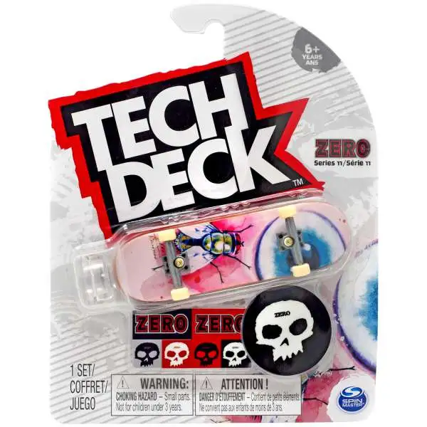 Tech Deck Series 11 Zero 96mm Mini Skateboard [Fly]
