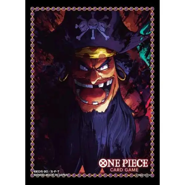 One Piece Trading Card Game Assortment 10 Marshall D Teach Card Sleeves