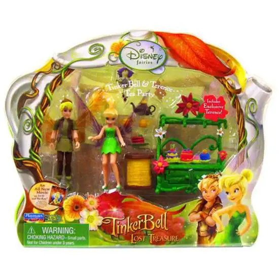Disney Fairies Tinker Bell & The Lost Treasure Tinker Bell & Terence Tea Party Playset