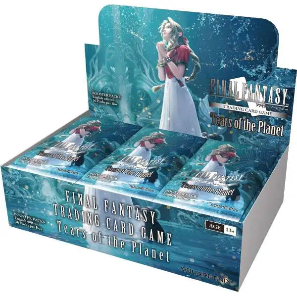 Final Fantasy Trading Card Game Tears of the Planet Booster Box [36 Packs]