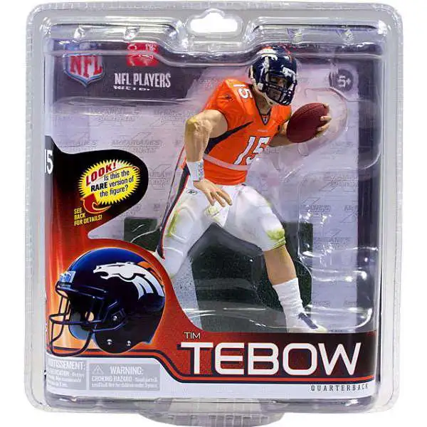 McFarlane Toys NFL Denver Broncos Sports Picks Football Series 30 Tim Tebow Action Figure [Orange Jersey]