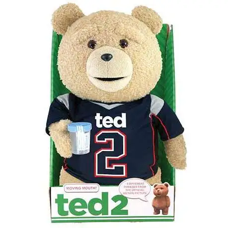 Ted 2 Ted in Jersey 16-Inch Talking Plush [Explicit]