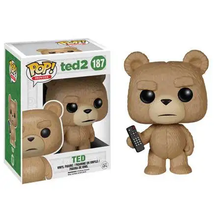 Funko Ted 2 POP! Movies Ted with Remote Vinyl Figure #187 [Damaged Package]
