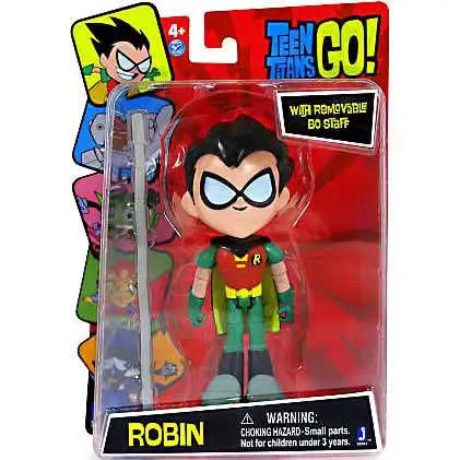 Teen Titans Go! Robin Action Figure [Bo Staff, Loose]