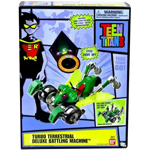 Teen Titans Go! Turbo Terrestrial Deluxe Battling Machine
