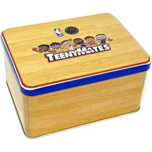 NBA TeenyMates Basketball Series 8 EMPTY Collector Tin