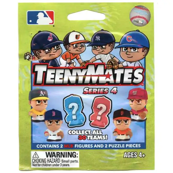 MLB TeenyMates Baseball Series 4 Infielders Mystery Pack [2 RANDOM Figures]