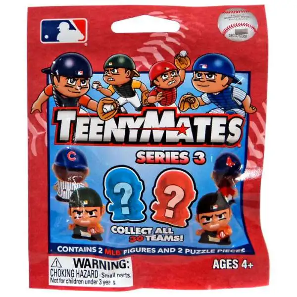 MLB TeenyMates Baseball Series 3 Catchers Mystery Pack [2 RANDOM Figures]
