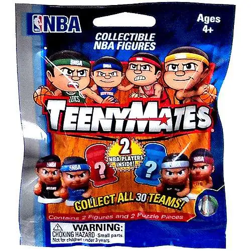 NBA TeenyMates Basketball Series 1 Dribblers Mystery Pack [2 RANDOM Figures]