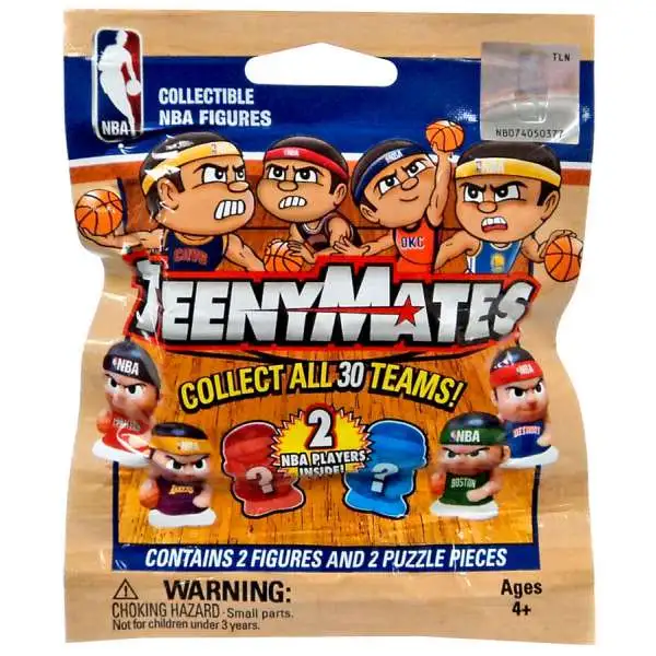 NBA TeenyMates Basketball Series 2 Dribblers Mystery Pack [2 RANDOM Figures]