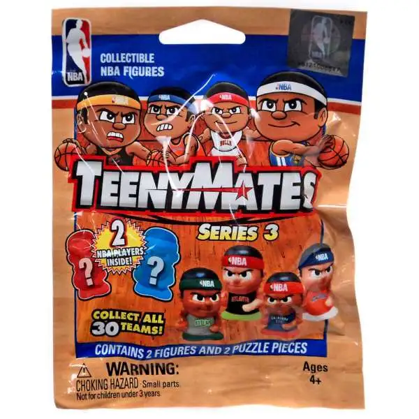 NBA TeenyMates Basketball Series 3 Mystery Pack [2 RANDOM Figures]