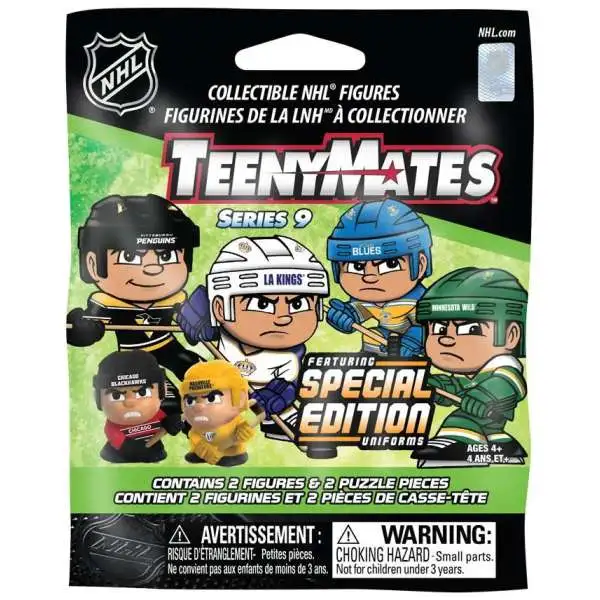 NHL TeenyMates Hockey Series 9 Mystery Pack [2 RANDOM Figures]