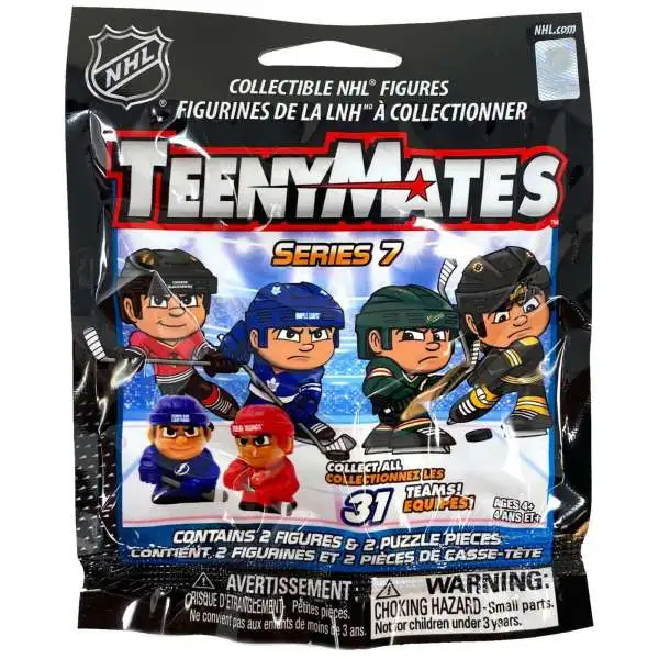 NHL TeenyMates Hockey Series 7 Mystery Pack [2 RANDOM Figures]