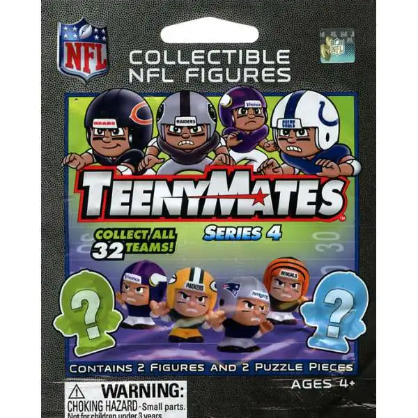 NFL TeenyMates Football Series 4 Defense Mystery Pack [2 RANDOM Figures]