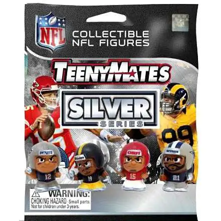 NFL TeenyMates Football Series 9 Silver Mystery Pack [2 RANDOM Figures]