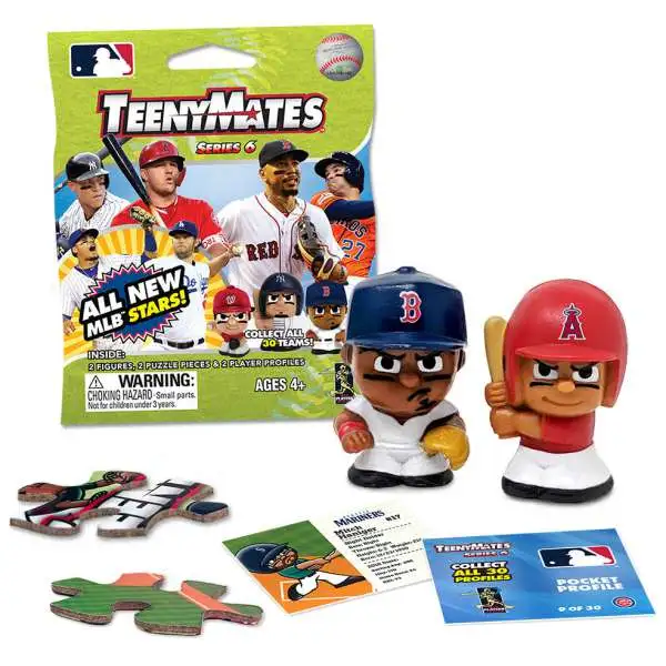 MLB TeenyMates Baseball Series 6 Mystery Pack [2 RANDOM Figures]