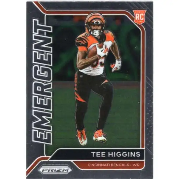 NFL 2020 Panini Prizm Emergent Tee Higgins #17 [Rookie]