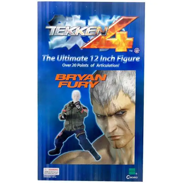 鉄拳4 ブライアン・フューリー アルティメット 12インチ アクション