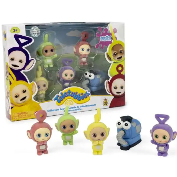 Teletubbies CheeBee Flocked 5 Piece Collector Set