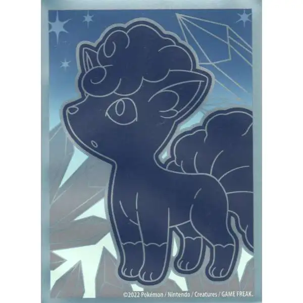 Pokemon Sword & Shield Silver Tempest Alolan Vulpix Card Sleeves [65 Count]