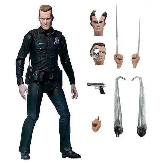 NECA Terminator Judgment Day T-1000 Action Figure [Ultimate Version]