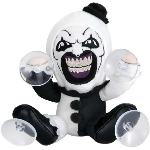 The Terrifier 3 Art the Clown 6-Inch Plush Window Clinger (Pre-Order ships June)