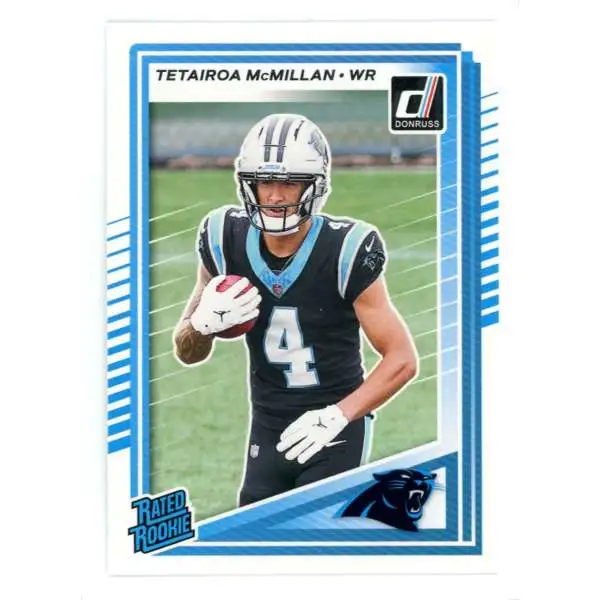 NFL 2025 Panini Donruss Football Rated Rookies Tetairoa McMillan #314