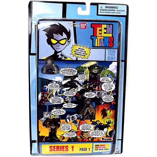 Teen Titans Go! Series 1 Comic Book Heroes Page 1 1.5-Inch Mini Figure