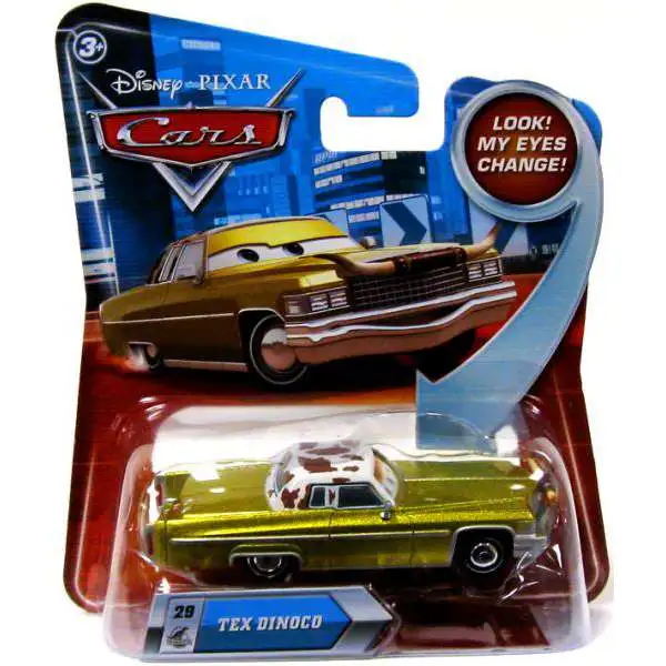 Disney Pixar Cars Lenticular Eyes Series 2 Tex Dinoco 155 Diecast Car  Mattel Toys - ToyWiz