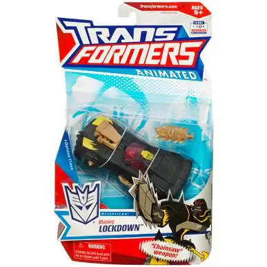 Transformers Animated Blazing Lockdown Deluxe Action Figure