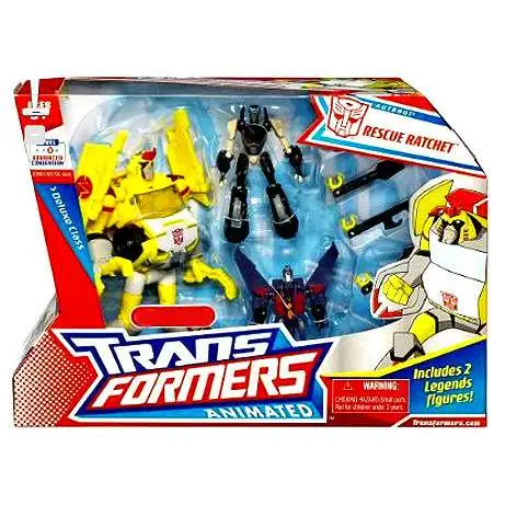 Transformers Animated Rescue Ratchet Exclusive Deluxe Action