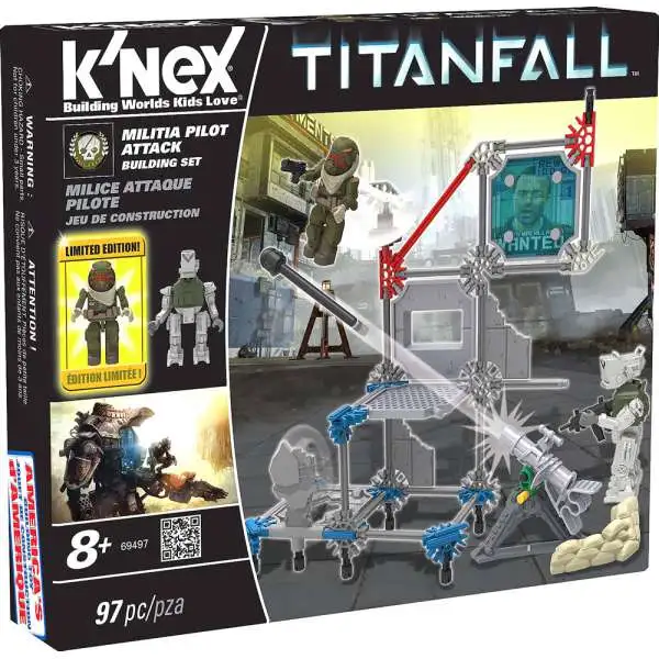 K'NEX Titanfall MILITIA Pilot Attack Set #69497