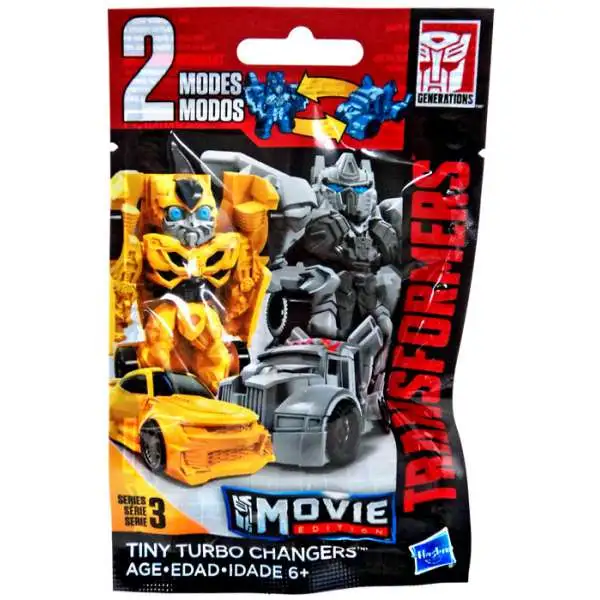 Transformers Bumblebee Movie Tiny Turbo Changers Series 3 Mystery Pack [1 RANDOM Figure]