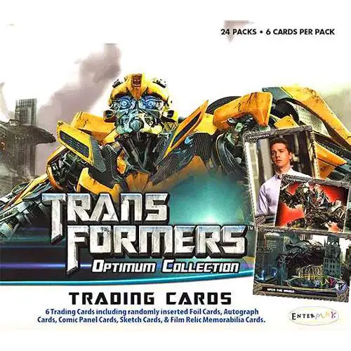 Transformers Optimum Collection Trading Card Box