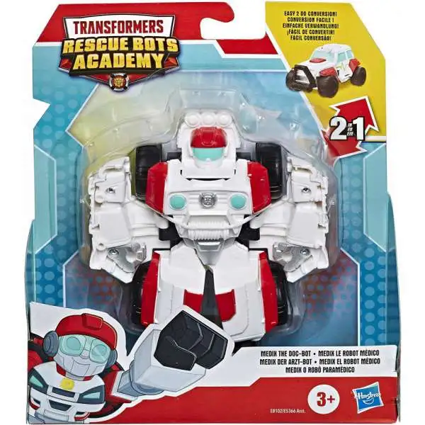 Transformers Playskool Heroes Rescue Bots Academy Medix the Doc-Bot 4.5" Action Figure [Rescan]