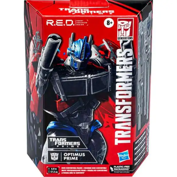 Transformers R.E.D. [Robot Enhanced Design] Generations Optimus Prime 6" Action Figure (Pre-Order ships August)