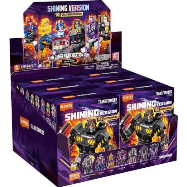 Transformers Shining Version 03 Shattered Universe Mystery Box SV 03 [6 Packs]