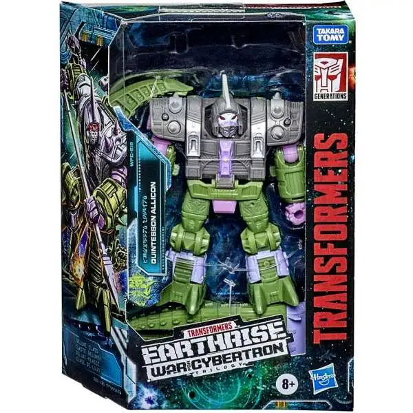Transformers Generations Earthrise: War for Cybertron Quintesson Alicon Deluxe Action Figure