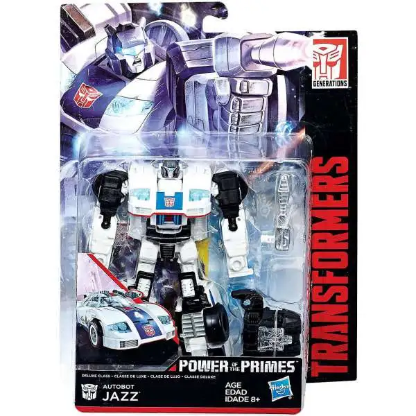 Transformers Generations Power of the Primes Autobot Jazz Deluxe Action Figure