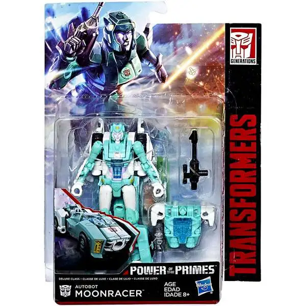 Transformers Generations Power of the Primes Autobot Moonracer Deluxe Action Figure