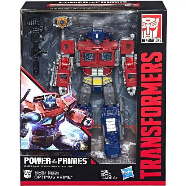 Transformers Generations Power of the Primes Optimus Prime Leader Action Figure