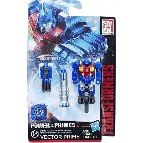 Transformers Generations Power of the Primes Vector Prime / Metalhawk Master Action Figure
