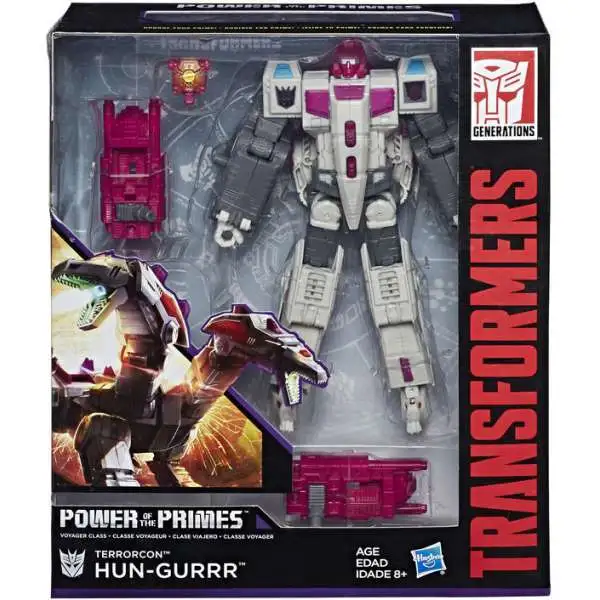 Transformers Generations Power of the Primes Terrorcon Hun-Gurrr Voyager Action Figure [Damaged Package]