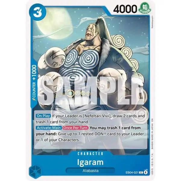 One Piece Trading Card Game The Azure Seas Seven Single Card