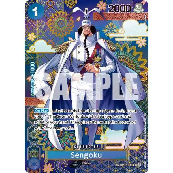 One Piece Trading Card Game The Azure Sea's Seven Rare Sengoku OP07-046 [SP]