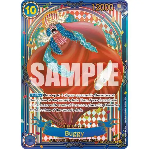 One Piece Trading Card Game The Azure Seas Seven Single Card Rare