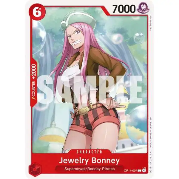 one piece card game bonney OP12-101 C Jewelry Japanese TCG 5 Power One Piece Card Game Sleeves