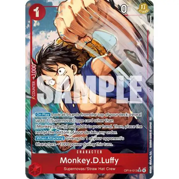 One Piece Trading Card Game The Azure Seas Seven Single Card Super
