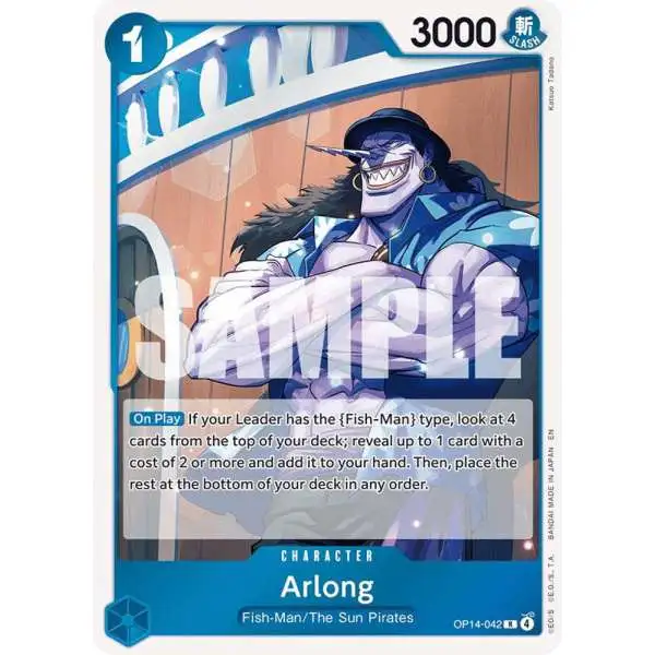 one piece tcg arlong deck (P-048) Premium Card Collection -Live Action Edition- Limitless Diseada para 100 cartas con doble funda Ultimate Guard. ONE PIECE Card Game OP03-022